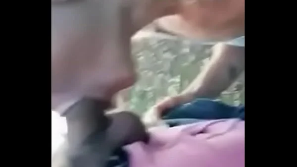 Married milf sucking cock in forest part 3