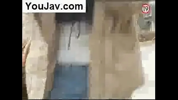 Asians Flashing On A Cold Day.