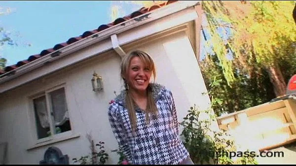 Holly Wellin gets her asshole split in two