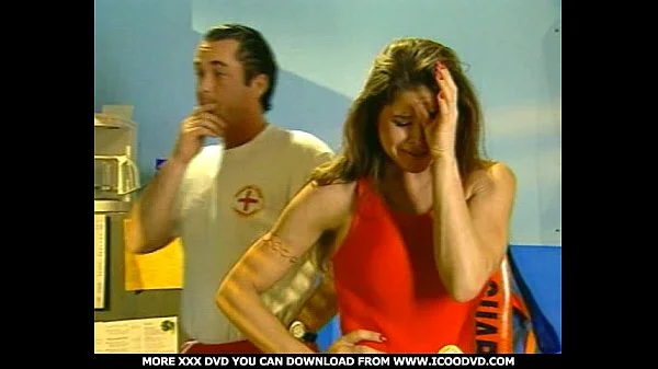 Busty lifeguard babe fucking in the office!