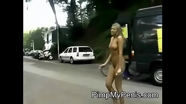 sexy naked girls walking in public