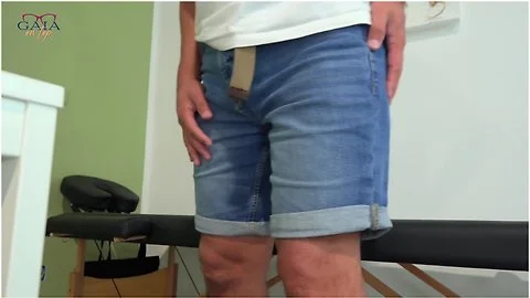 Milf Nurse Remove Zucchini From Greengrocers Ass, Makes Him Cum, And Pisses In His Ass - Gaia On Top