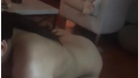 19 Yo Slut Gaggging And Drooling All Over Stepdaddys Cock And Swallowing A Huge Throatpie