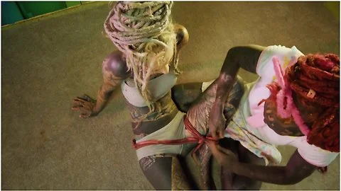 How To Bondage - Frog Tie Tutorial - Shibari Workshop With Petite Blonde