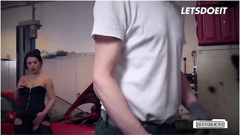 Kitty Kamikatze In Nasty Secretary Kami Katzerl Is A Slut That Fucks Both Repairman & Boss