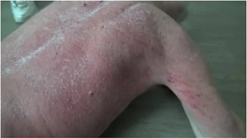 The Home Help Dominate Her Poor Old Patient + Handjob Femdom And Wrestling