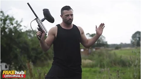 Fake Painballers Foursome With John Midget Babe And Ebony With Petite Princess Eve And Lola Marie