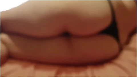 Slowly Pissing My Bed In A Thong While Mesmerized By The Tv. Then Getting Naked Horny ;)