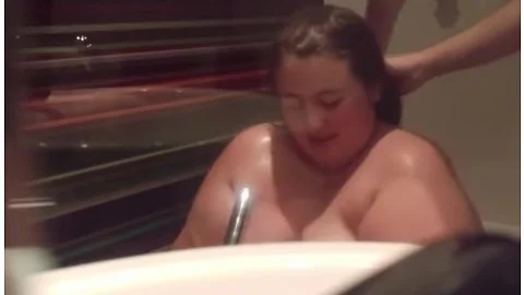 Behind The : Boyfriend Washing My Hair In The Bath