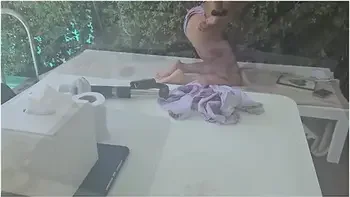 I Want To Make You Cuckold Look At How The Unknown Maintenance Man With The Big Cock Fucks Me