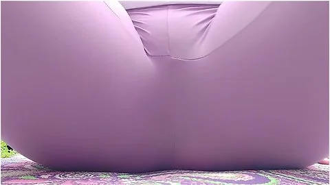 A Park Full Of People, Your Friend Gets Her Tight Leggings Completely Wet In Hot Pee