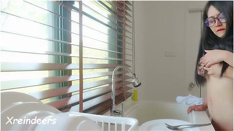 Asian Glasses Creampied By Her Friends Husband