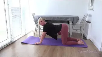 Judys - Working Out With 51yo Mature Milf Chantelle Blue