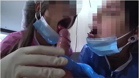 Two Nurses Decided To Try Out My New Dick In Practice