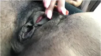 Masturbating My Hairy Pussy In Best Buy Parking Lot