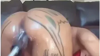 Brittney Jones Put Fuk Machine On Full Throttle !!!