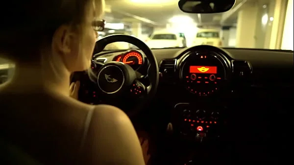 slave with big natural breasts in public