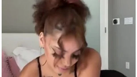 Latina Pillow Humps Huge Orgasm *of Custom