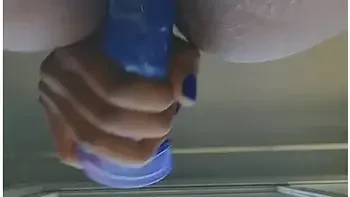 Naughty Babysitter Masturbates For Neighbor In Window (sexy Moaning)