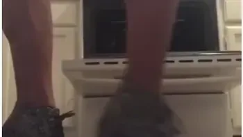 Long Legs Double Ds Naked Cooking With The Bajan Slut Tease