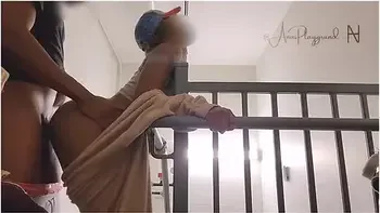 She Traded Me A Blowjob For Backshots. Snuck A Quickie In The Stairwell