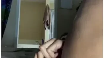 Ebony Babe Oils Up And Plugs Her Butt