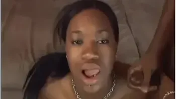 Dick Sucking Ebony Teen 18+ Rides Dick