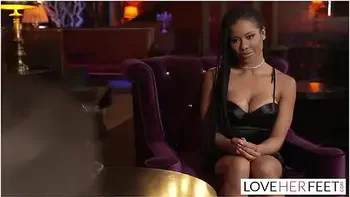 Getting A Sexy Foot In The Door - Feet Slave, Lucas Frost And Kira Noir