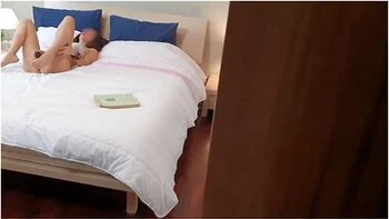 Surprise Facial Cumshot My Roommate Masturbates While Were Studying And He Spies And Jizzs On Me