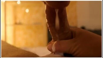 Nice Blowjob With Throbbing Cum In Mouth Cock