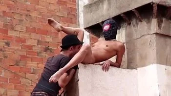 Amazing Spider-Woman Cosplay Blowjob & Squirting in Public - Magia Rosa Flexible HD Sex