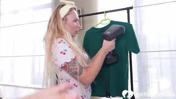 Landlord Gets Three Tight Pussies - Bella Mur, Nicole Murkovski, Erica Mori Homemade Threesome Blowjob