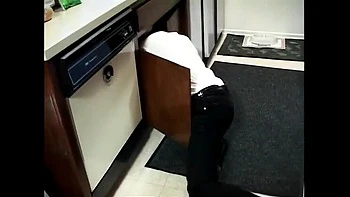 Granny Anastasia Sands Blowjob with Young Man Cum in Mouth