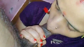 Indian Hot Wife Amazing Blowjob Homemade Sex with Shahilsingh119 and Sonam