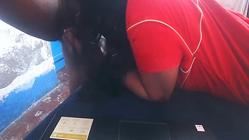 Lady Teacher Fucks Hard With A Working Partner