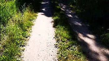 Bouncy Tits Outdoor Slapping & Public Sex Punishment