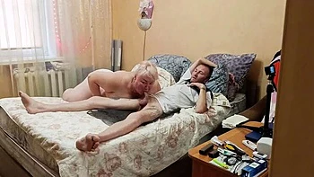 Stepmom Deep Throat Blowjob with Cum Swallowing