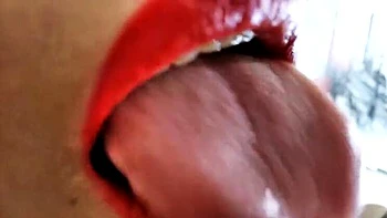 Horny Redhead Wife Rough Fuck and Slapping - Russian MILF Spread Pussy and Asshole