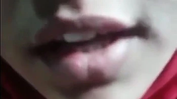 Pure Indian Desi Girl Pressing Boobs