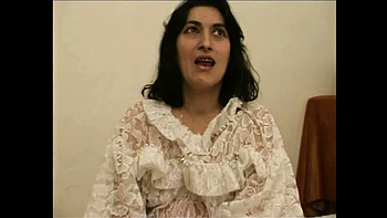 Italian Brunette Sucks Giant Fake Cock for Cumshot Facial Start