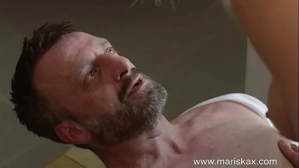 MARISKAX Blonde MILF Nikky Clarisse takes it in her ass