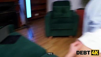 Hot Latina Charlie Dean Pays Debt With Sex - Megan Nicole Seduces For Big White Cock Action