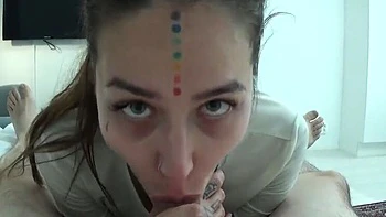 20 Year Old Turkish Stepsister Blowjob and Doggy Style Sex with Mari Galore