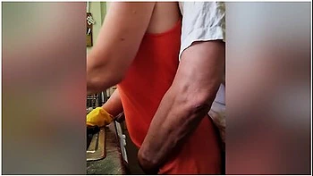 Fuck The Washing Up - Mature British Amateur Couple Abandon Washing Up For Kitchen Quickie X