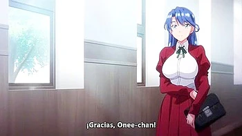 The older men make her give them handjobs and blowjobs, then penetrate her in both holes at the same time and cum inside her.