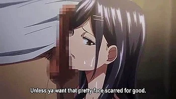 He attacks a girl from his company, making her give him a blowjob and then cumming inside her.