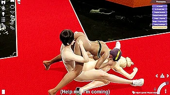 Car Toon In Ebony Pattionate Sex