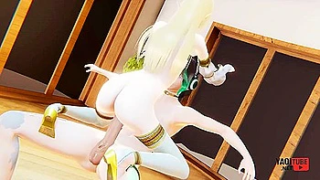 Car Toon - Yaoi - Zarin And Simon The Cat Femboy Fucking In An Amazing Sex