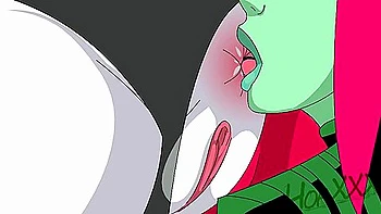 Poison Ivy, Angel Cruz And Car Toon In Dc And Rimjob