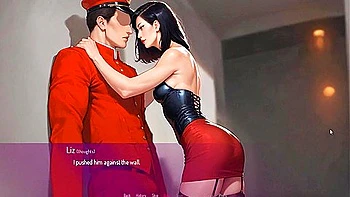 Mila Ai - Liz Got Horny When She Saw The Handsome Security Guard - Addont - By Porn Game 4u